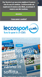 Mobile Screenshot of leccosportweb.it